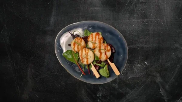 Kammusling m. Teriyaki